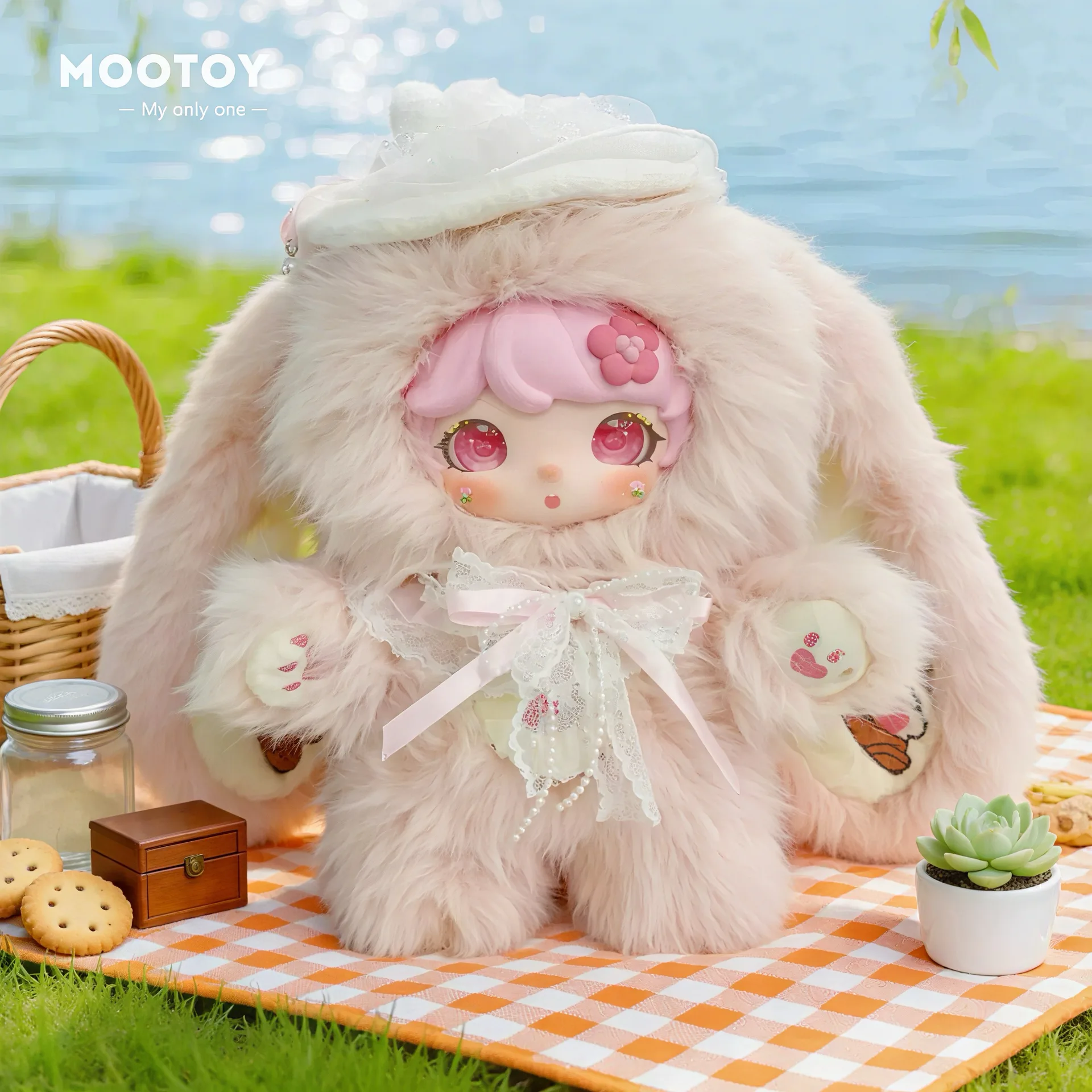 Luxi Picnic Bunny 600% blind box series, view 5