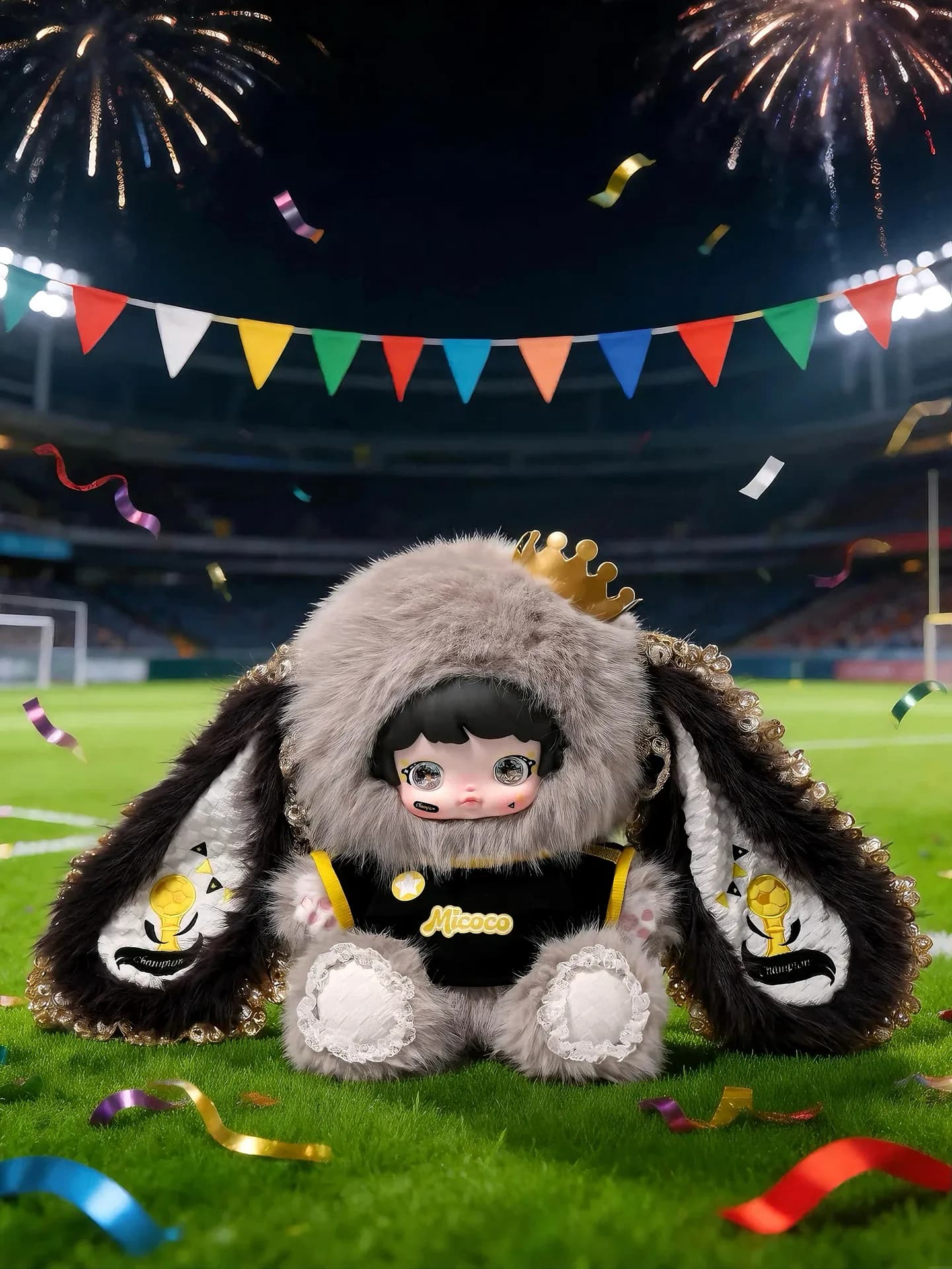 Micoco Football Babe 600% blind box series
