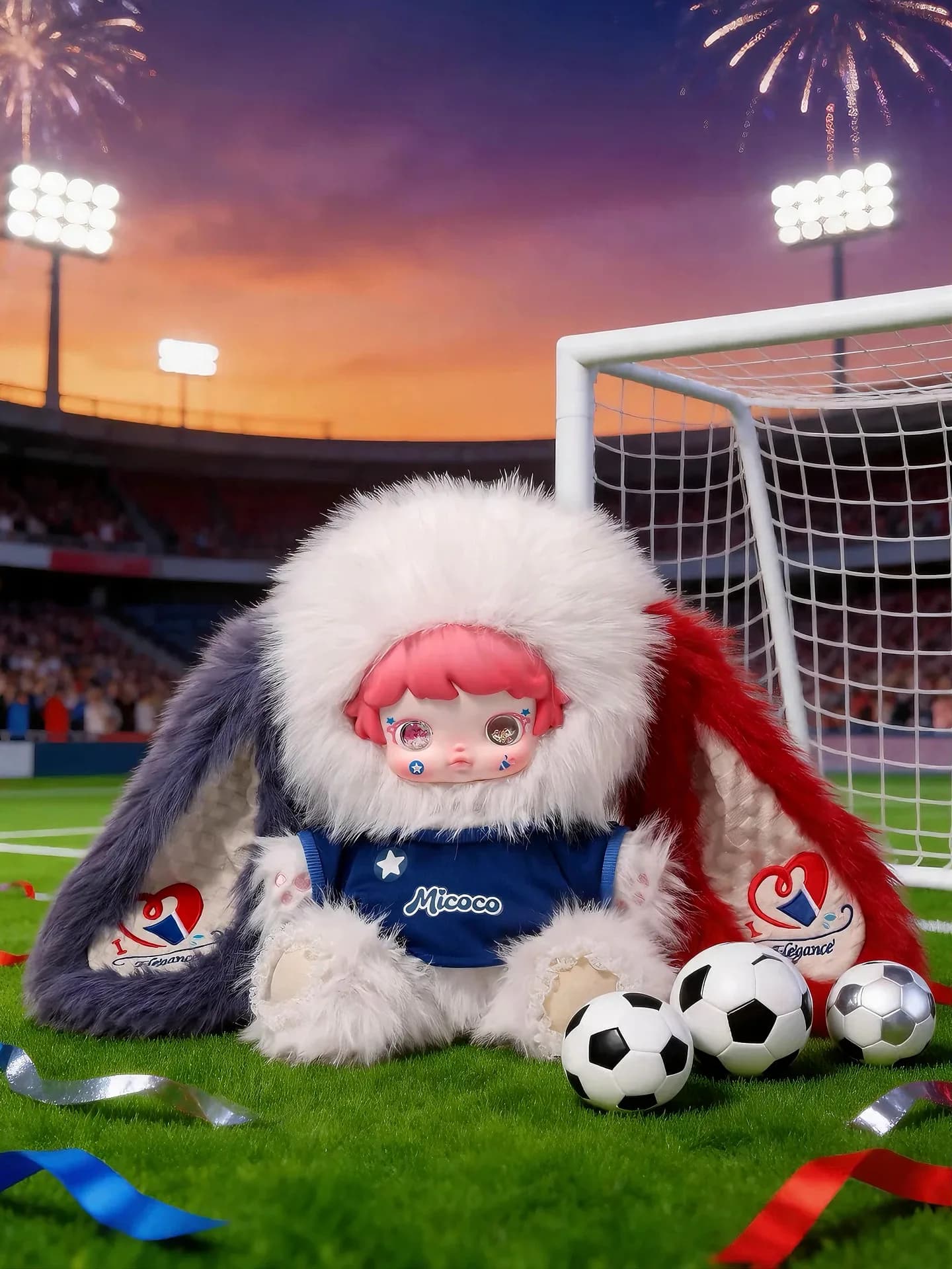 Micoco Football Babe 600% blind box series, view 5