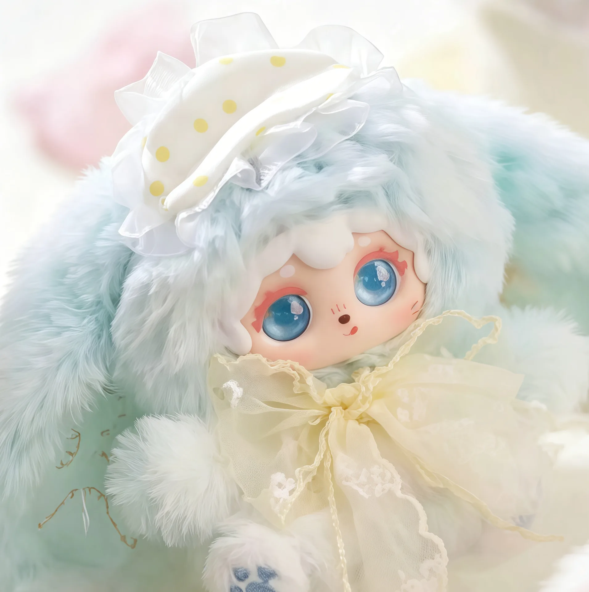Lucky Deer Nai and Poka Fluffy Collection blind box series, view 2