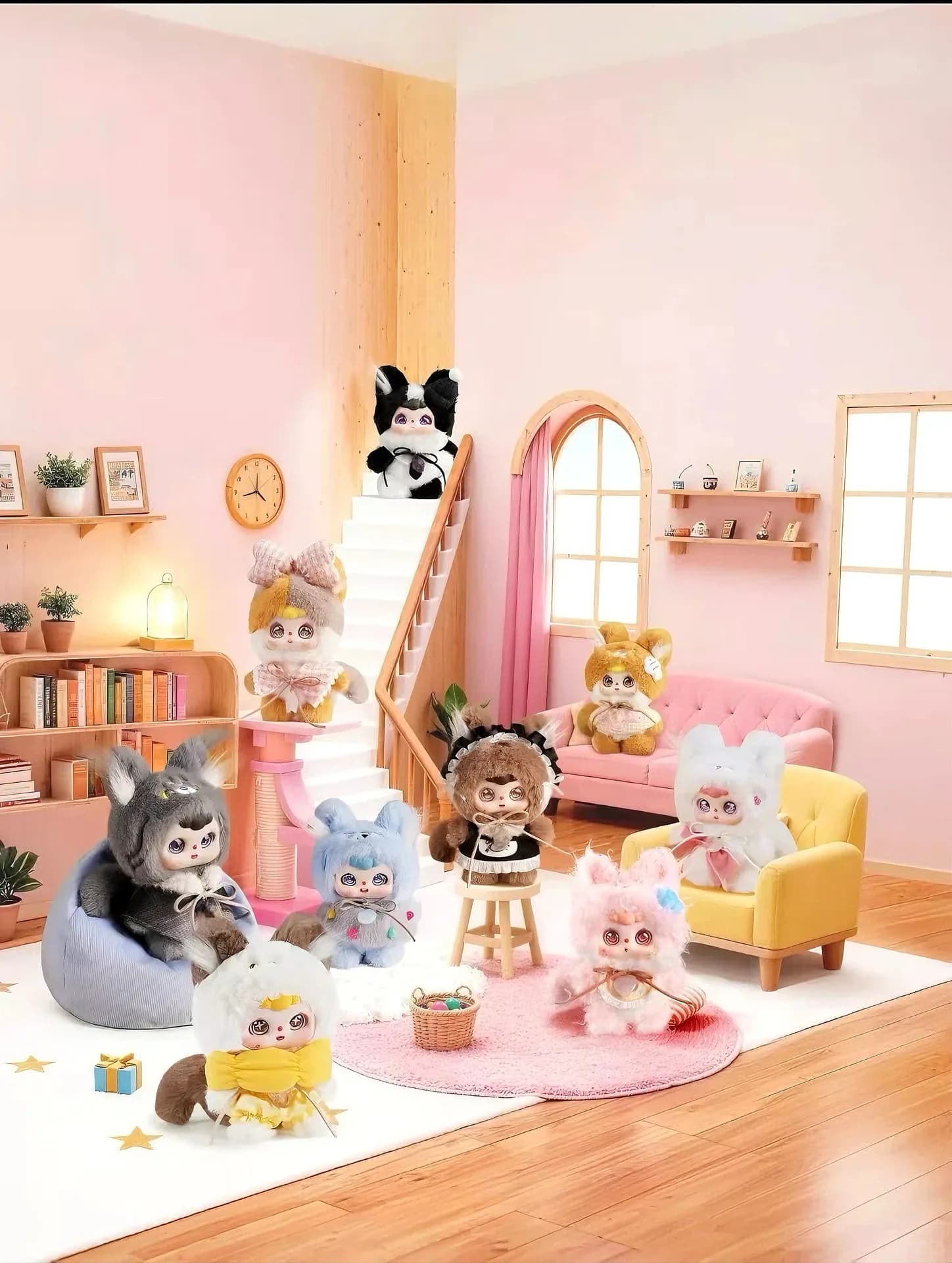 Doobo LUCKY MEOW TALES blind box series