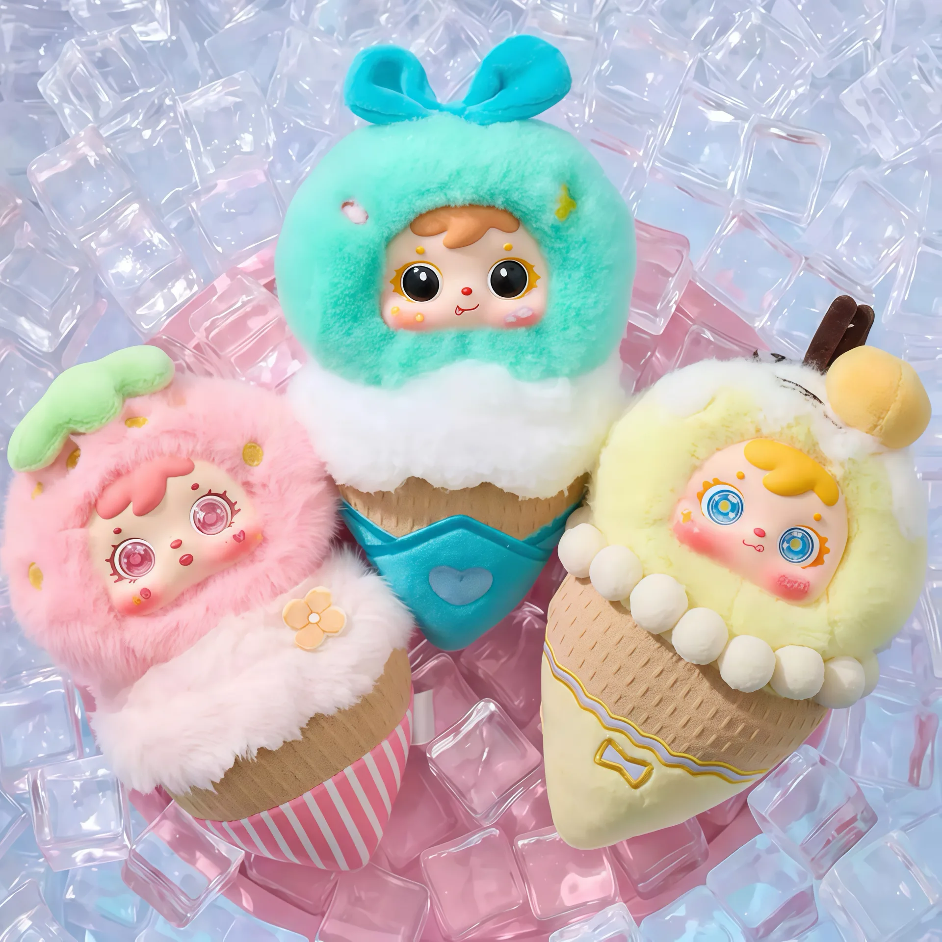 Samuel Delicious Dreamy Ice Cream Cone blind box series, view 4