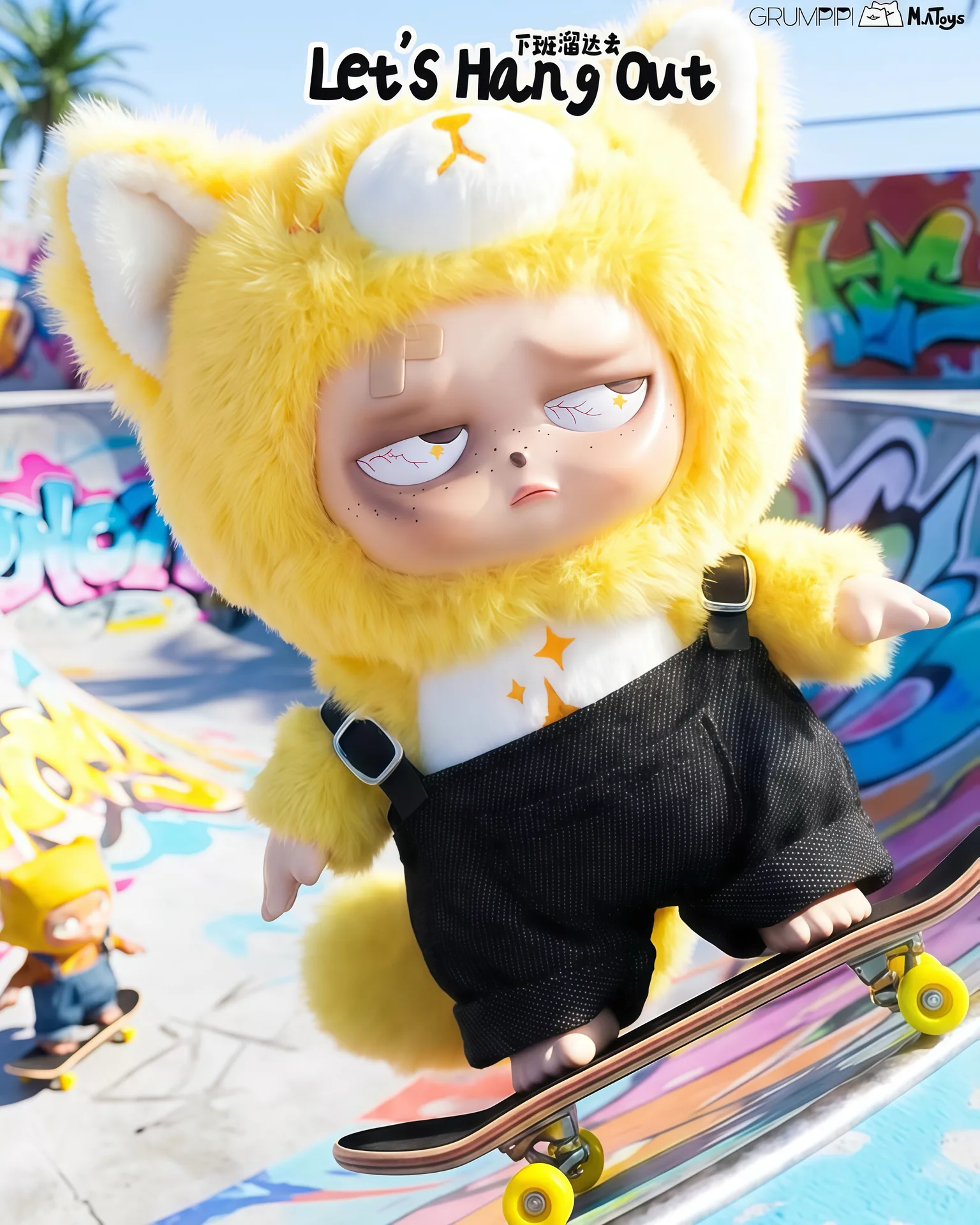 Grumpipi Let's Hang Out blind box series, view 2