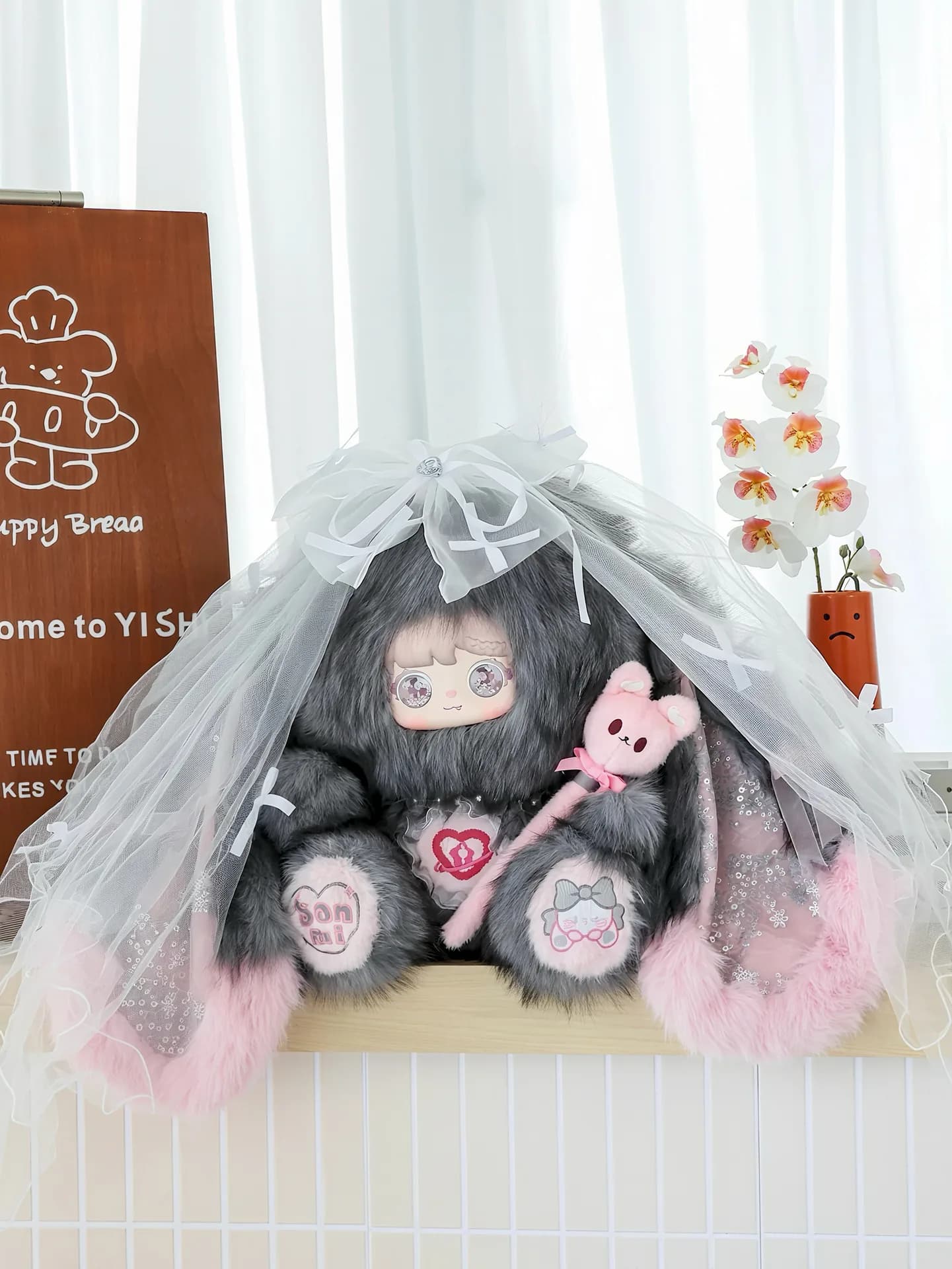 Sanmi Rabbit Sweet Rabbit Contract 800% blind box series, view 2